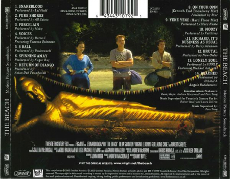The Beach (Motion Picture Soundtrack) , (CD) [1]