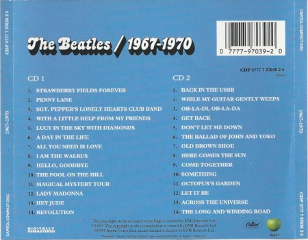 The Beatles - 1967-1970 [1]