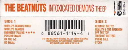 The Beatnuts - Intoxicated Demons The EP (Caseta Audio) [1]