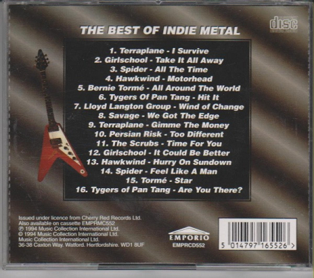 The Best Of Indie Metal (CD) [1]