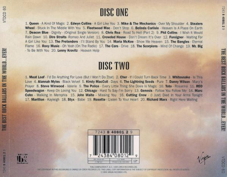 The Best Rock Ballads In The World...Ever! [1]