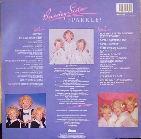 The Beverley Sisters - Sparkle (Disc Vinil) [1]