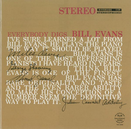 The Bill Evans Trio - Everybody Digs Bill Evans, (CD) [0]
