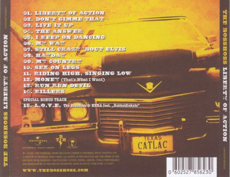 The BossHoss - Liberty Of Action, (CD) [1]