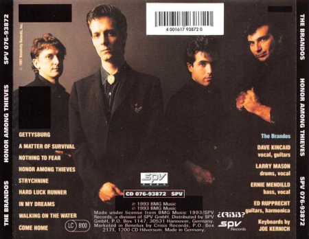 The Brandos - Honor Among Thieves (CD) [1]