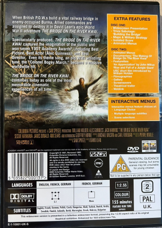 The Bridge on the River Kwai / Podul de pe râul Kwai (DVD) [1]