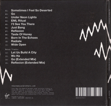 The Chemical Brothers – Born In The Echoes (CD) [1]