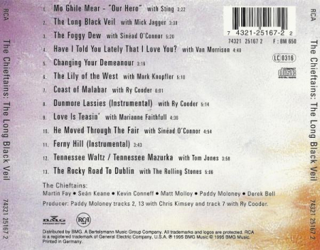 The Chieftains - The Long Black Veil , (CD) [1]