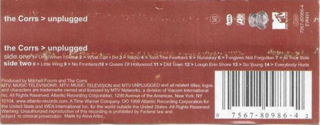 The Corrs - Unplugged, (Casetă Audio) [1]