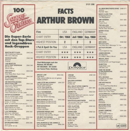 The Crazy World Of Arthur Brown - Fire / I Put A Spell On You (7 Inch), (Disc Vinil) [1]