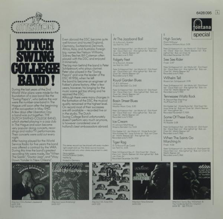 The Dutch Swing College Band - Attention! Dutch Swing College Band! (Disc Vinil) [1]