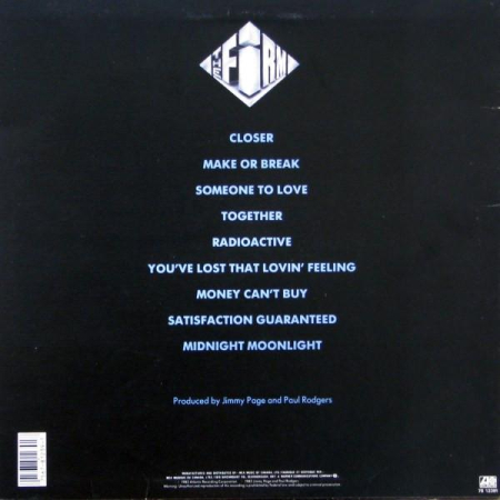 The Firm - The Firm (Disc Vinil) [1]