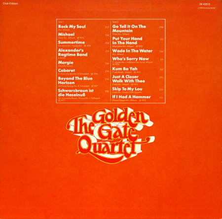 The Golden Gate Quartet - The Golden Gate Quartet (Disc Vinil) [1]