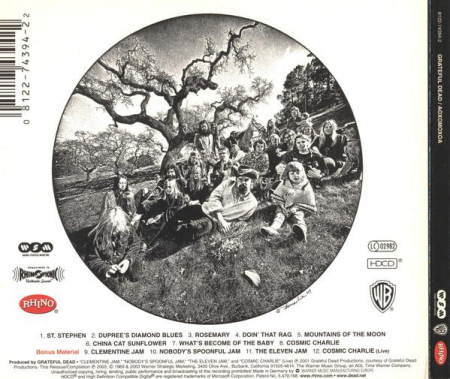 The Grateful Dead - Aoxomoxoa, (CD) [1]