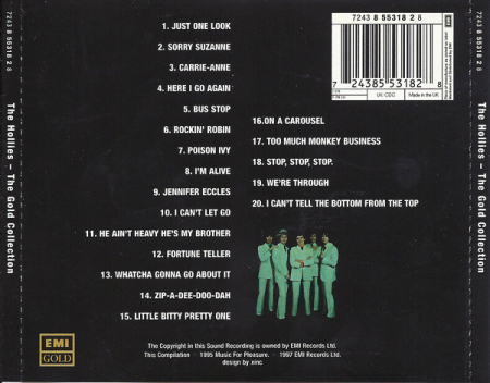 The Hollies - The Gold Collection (CD) [1]