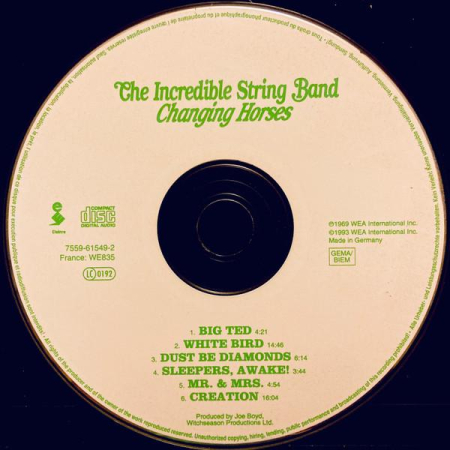 The Incredible String Band - Changing Horses (CD) [1]