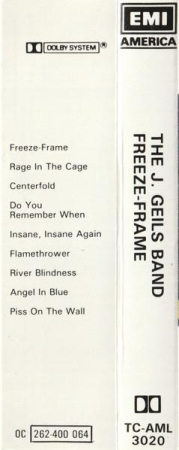The J. Geils Band - Freeze-Frame (Caseta Audio) [1]