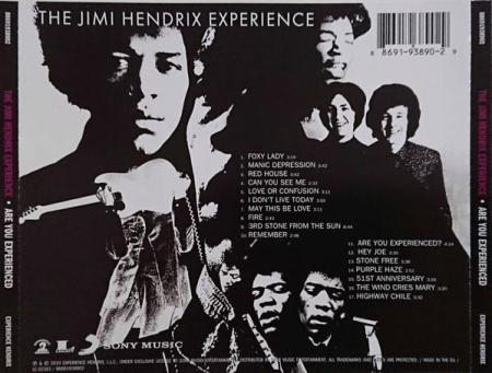 The Jimi Hendrix Experience - Are You Experienced (CD) [1]