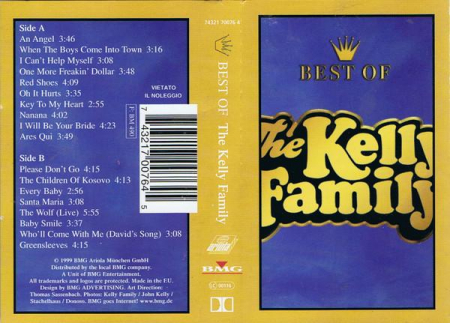 Caseta Audio - The Kelly Family - Best Of The Kelly Family , (Casetă Audio)