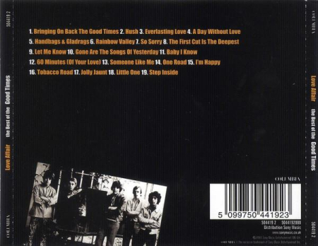 The Love Affair - The Best Of The Good Times (CD) [1]