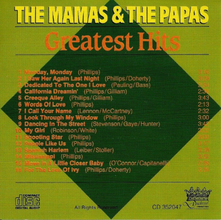 The Mamas & The Papas - Greatest Hits (CD) [1]
