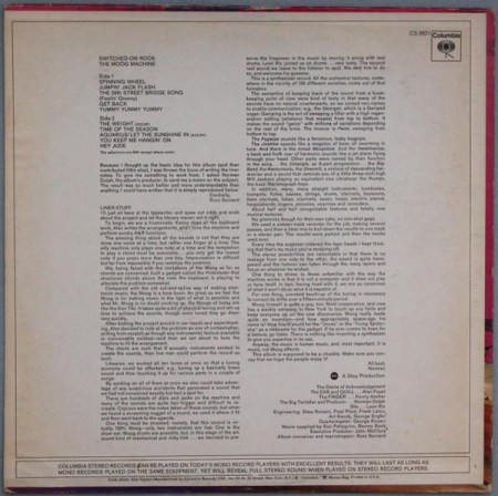 The Moog Machine - Switched-On Rock, (Disc Vinil) [1]
