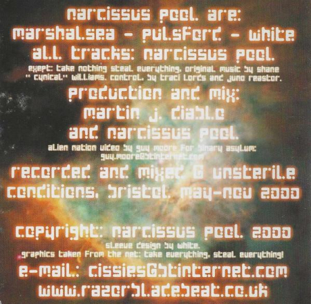 The Narcissus Pool - Any Idiot Can Join The Dots (CD) [1]