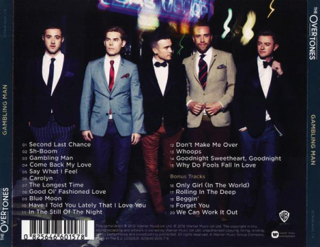 The Overtones - Gambling Man , (CD) [1]