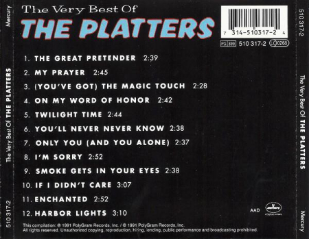 The Platters - The Very Best Of The Platters [1]