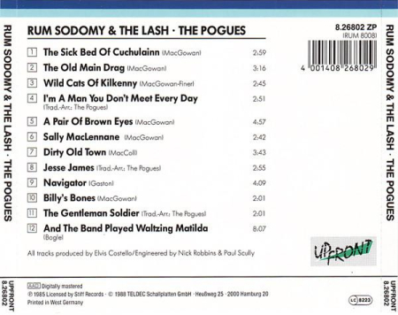 The Pogues - Rum Sodomy & The Lash [1]