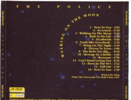 The Police - Walking On The Moon [1]