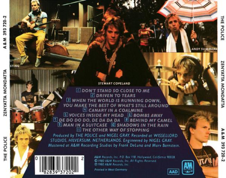 The Police - Zenyatta Mondatta (CD) [1]