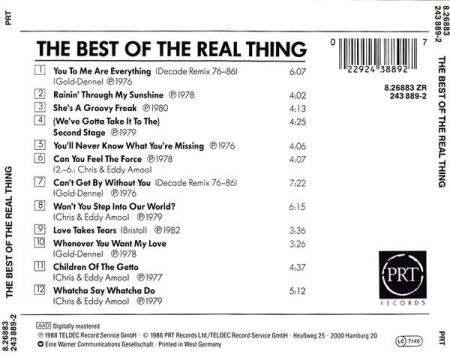 The Real Thing - The Best Of (CD) [1]