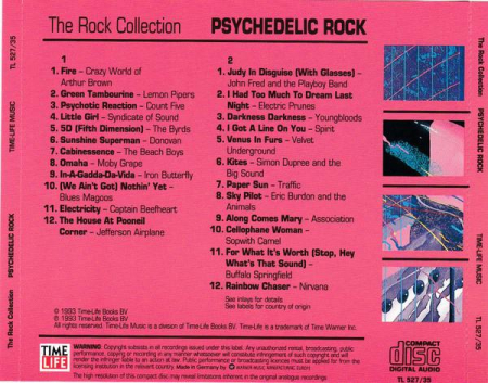 The Rock Collection: Psychedelic Rock (CD) [1]