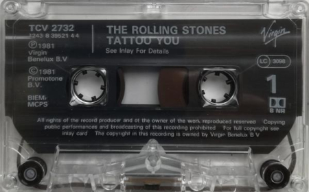 The Rolling Stones - Tattoo You, (Casetă Audio) [1]