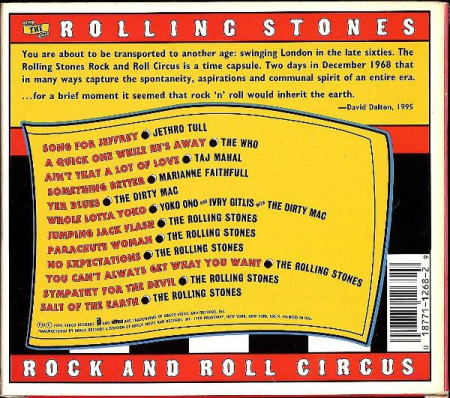 The Rolling Stones - The Rolling Stones Rock And Roll Circus (CD) [1]