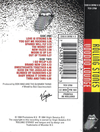 The Rolling Stones - Voodoo Lounge (Caseta Audio) [1]