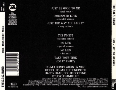 The S.O.S. Band - The S.O.S. Band 1980-1987: The Hit Mixes (CD) [1]