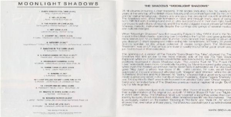 The Shadows - Moonlight Shadows (CD) [1]
