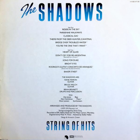 The Shadows - String Of Hits, (Disc Vinil) [1]
