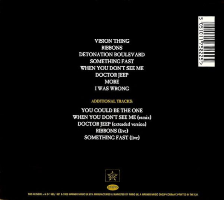 The Sisters Of Mercy - Vision Thing, (CD) [1]