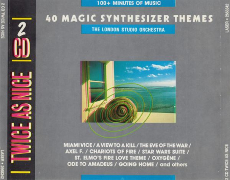 Cd-uri - The Studio London Orchestra - 40 Magic Synthesizer Themes
