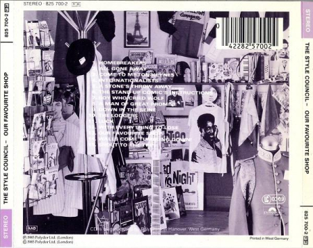 The Style Council - Our Favourite Shop (CD) [1]