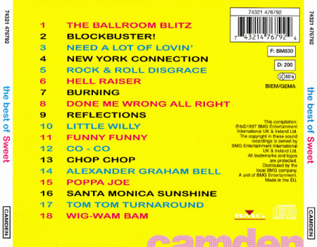 The Sweet - The Best Of Sweet (CD) [1]