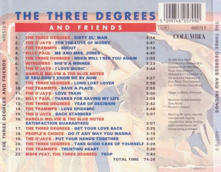 The Three Degrees - The Three Degrees And Friends [1]