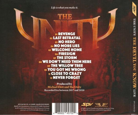 The Unity - The Devil You Know - Live [1]