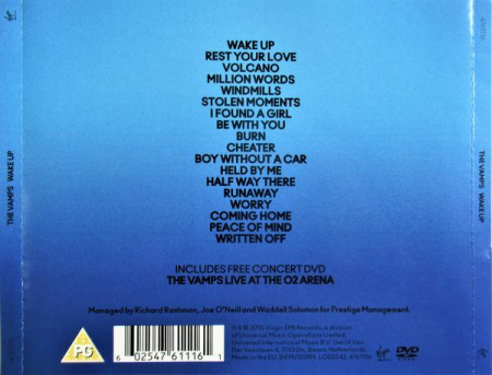 The Vamps - Wake Up , (CD) [1]