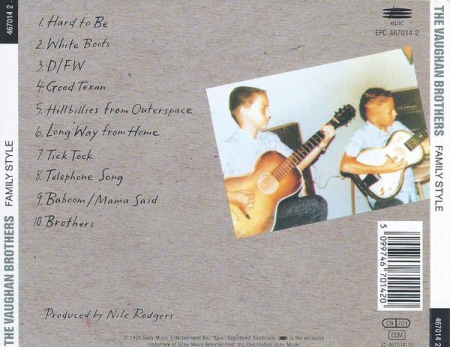 The Vaughan Brothers - Family Style (CD) [1]