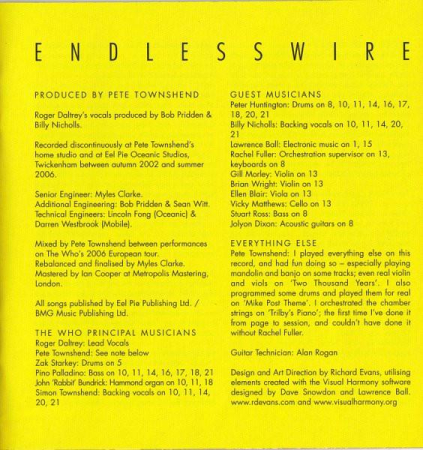 The Who - Endless Wire [1]