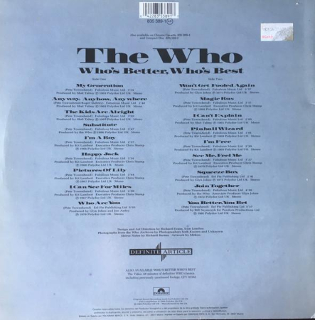 The Who - Who's Better, Who's Best [1]